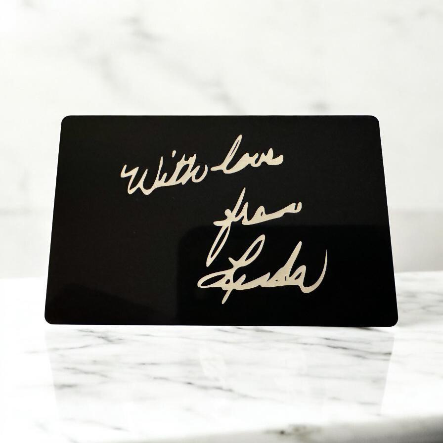 Handwriting Memorial Keepsake Stone