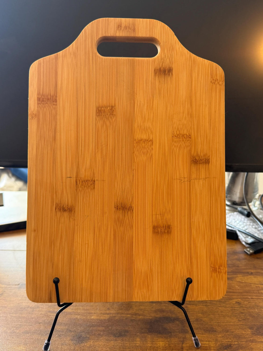 Hot Cocoa Recipe Cutting Board — Christmas Serving Tray