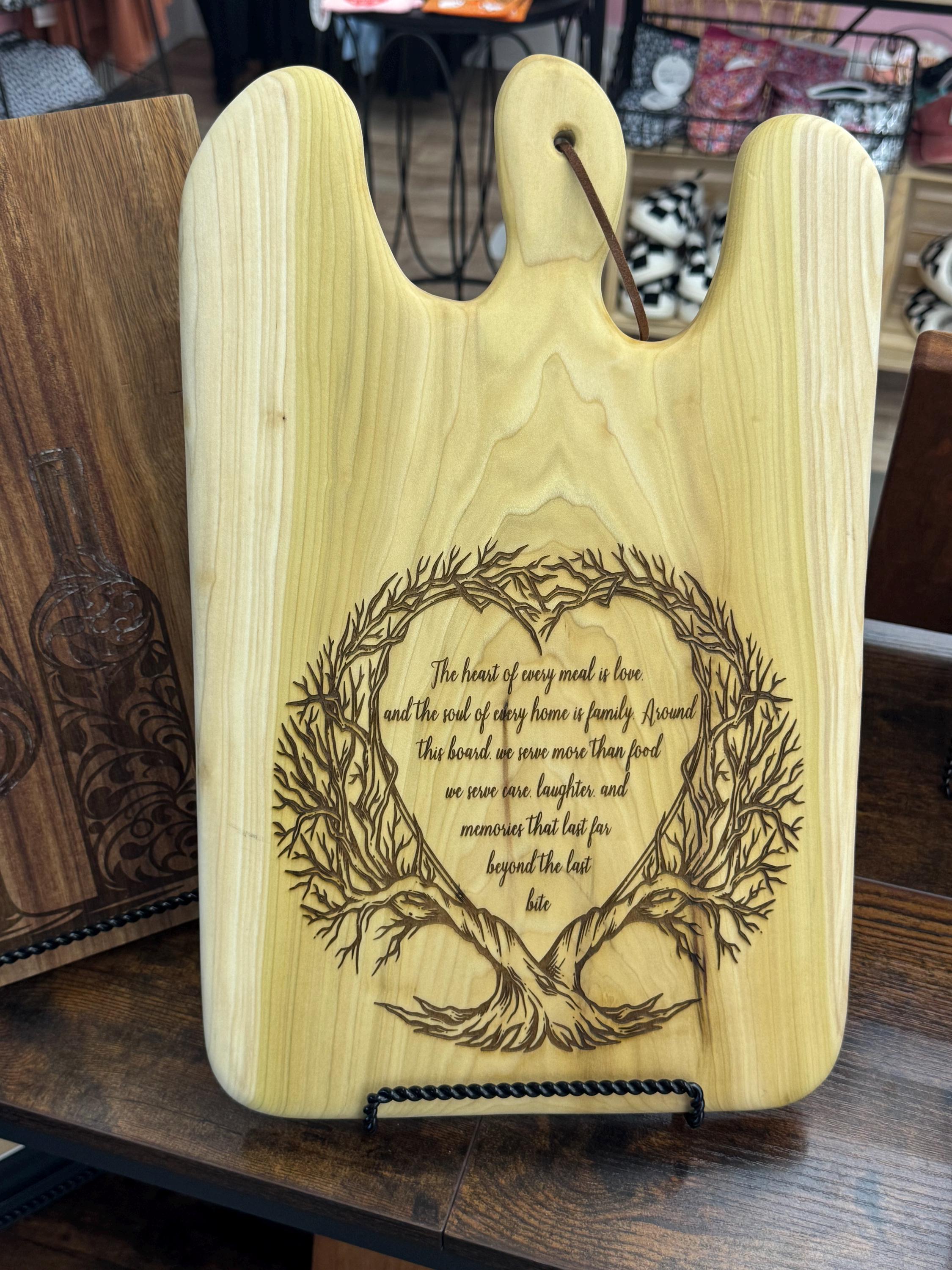 Personalized Family Tree Cutting Board