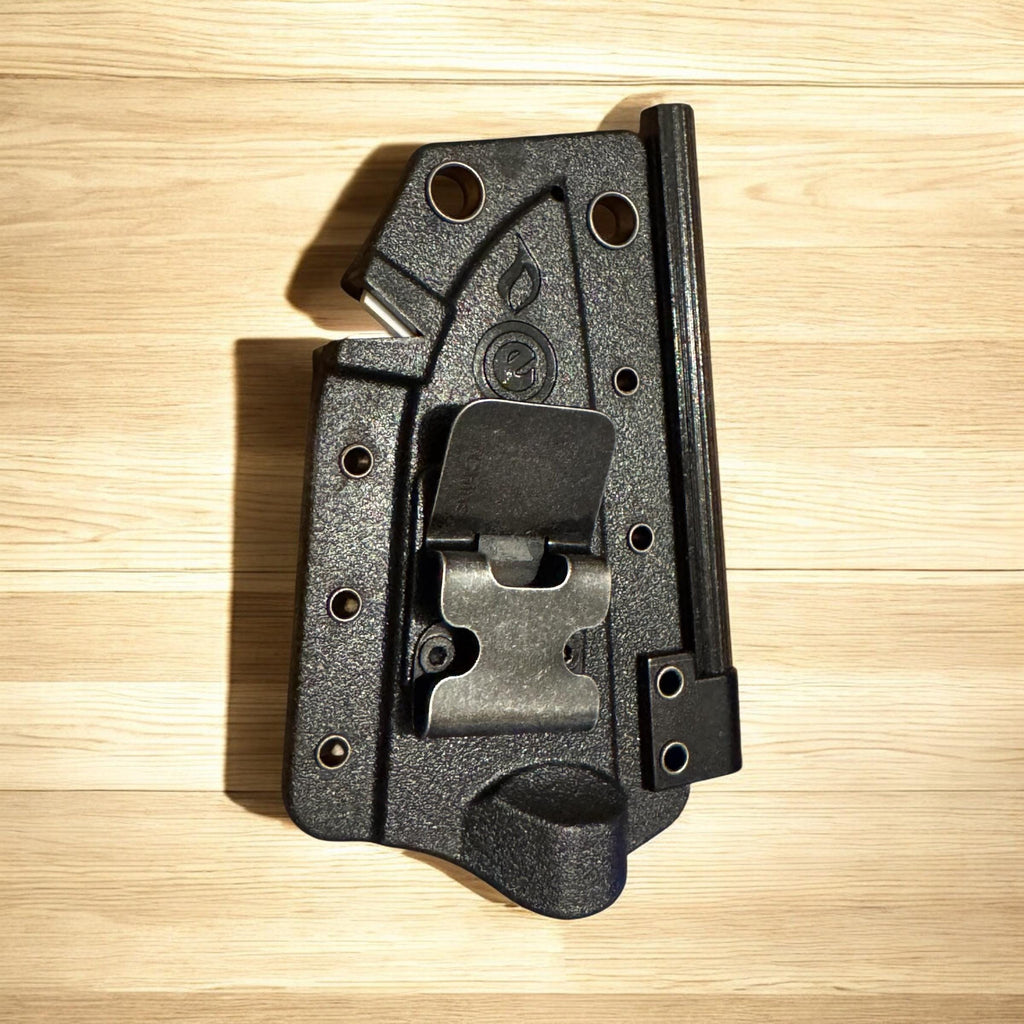 Engraved Hunting Knife with Emergency Whistle