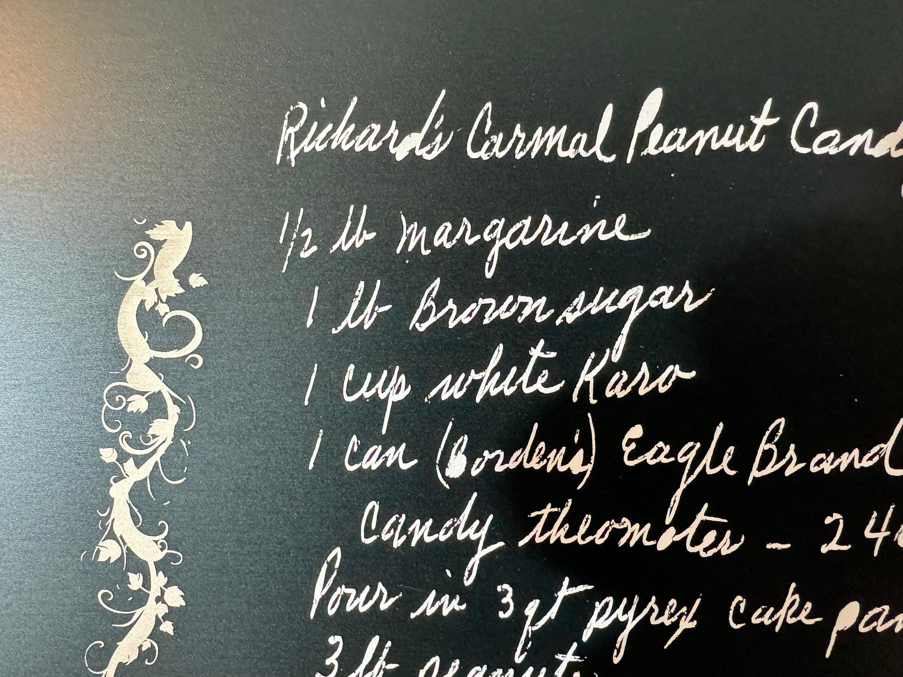 Handwriting Memorial Keepsake Stone