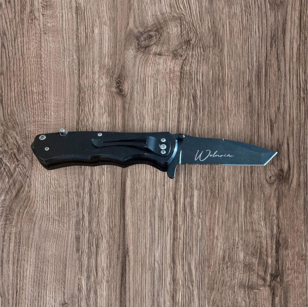 Personalized Tactical Pocket Knife