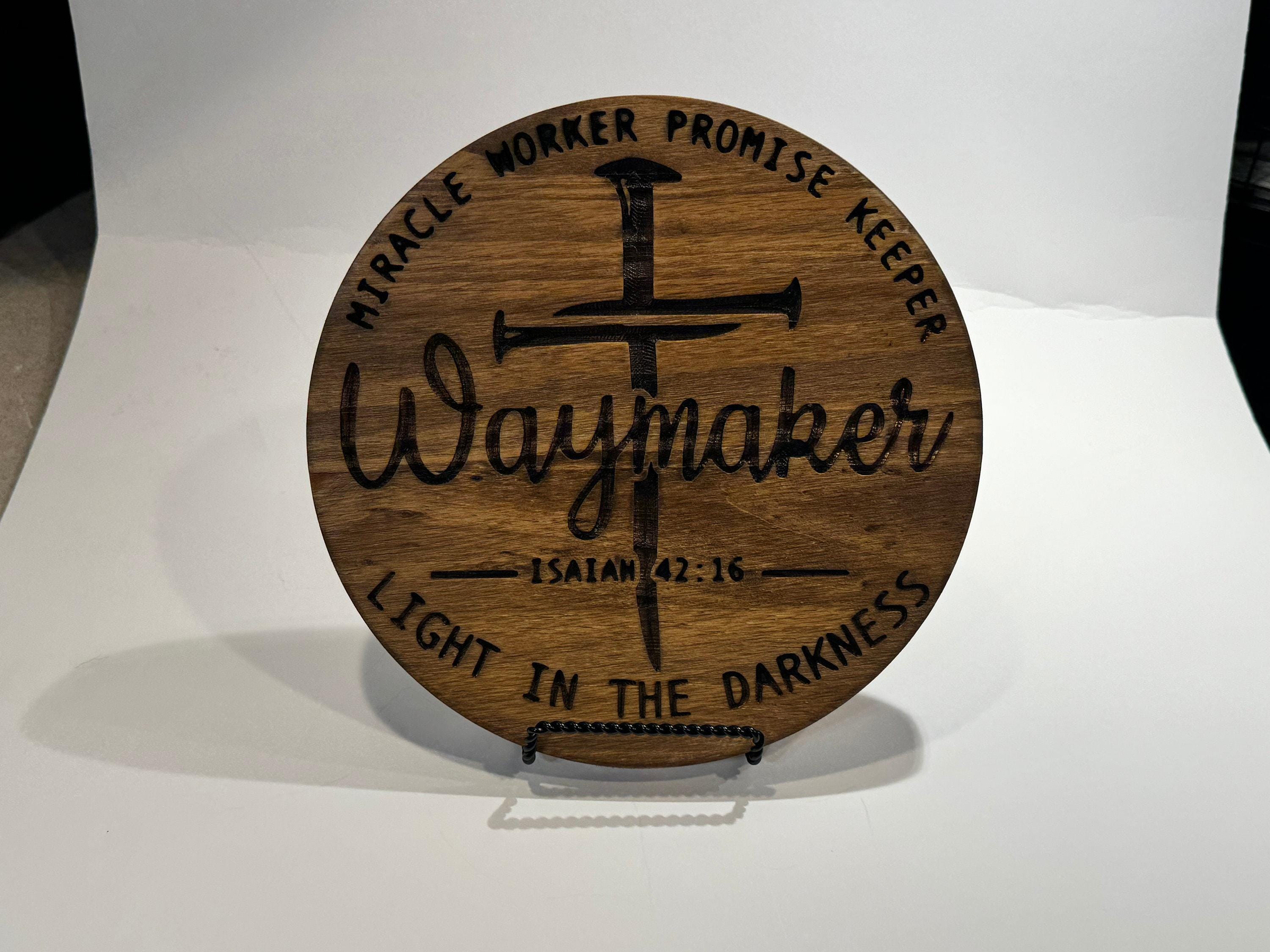 Christian Wall Art — Inspirational Faith Sign