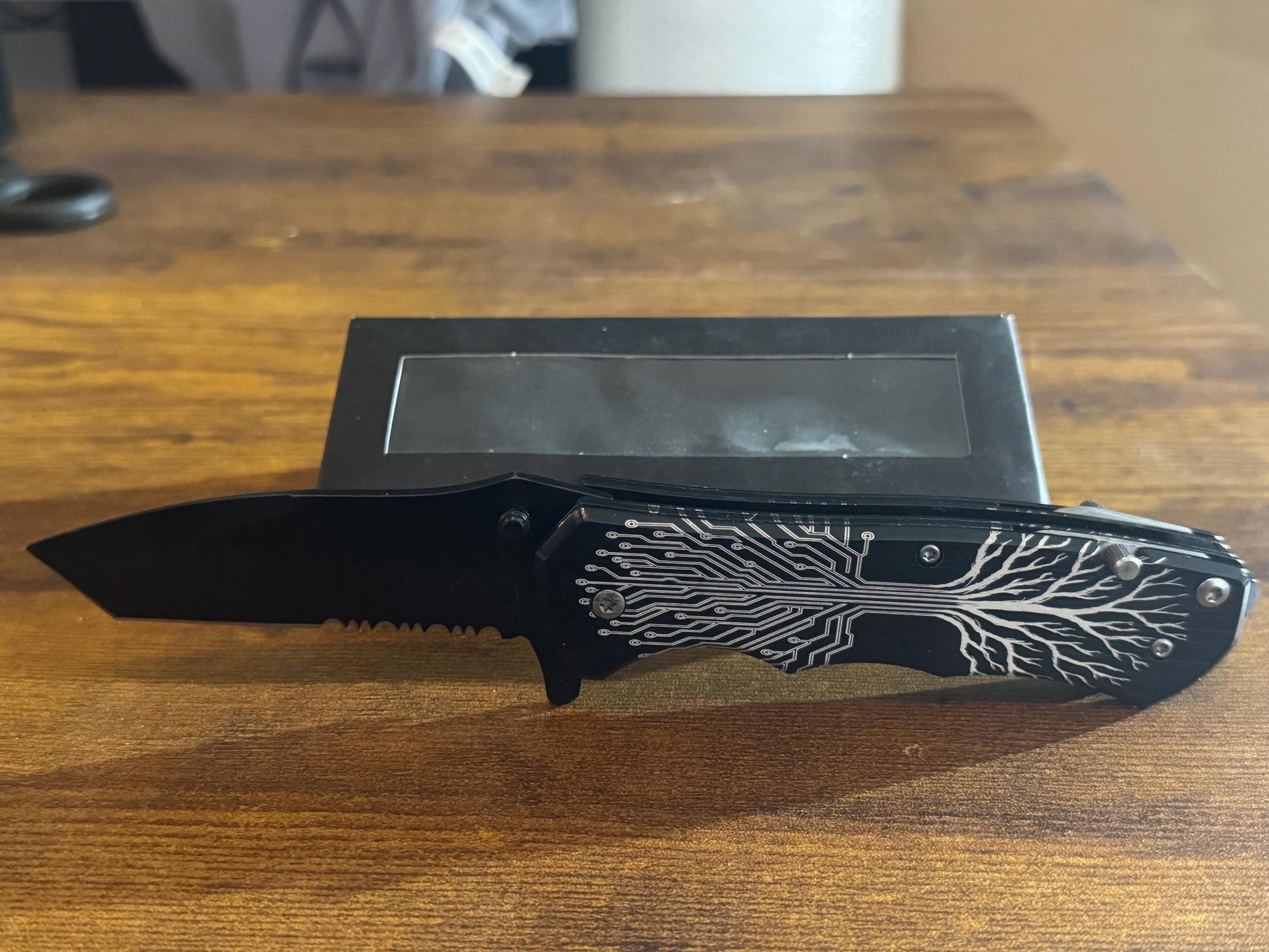 Personalized Tactical Pocket Knife