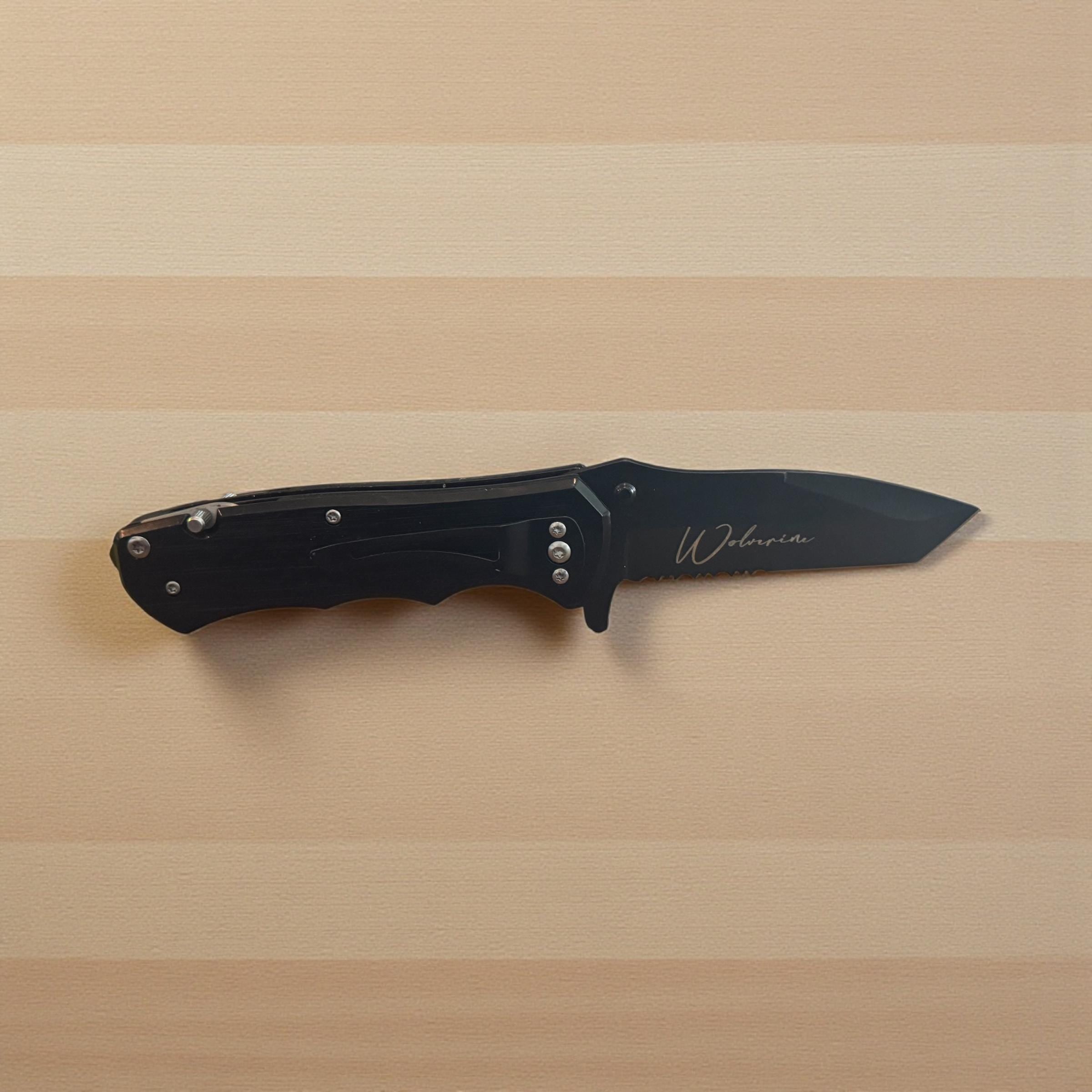 Personalized Tactical Pocket Knife