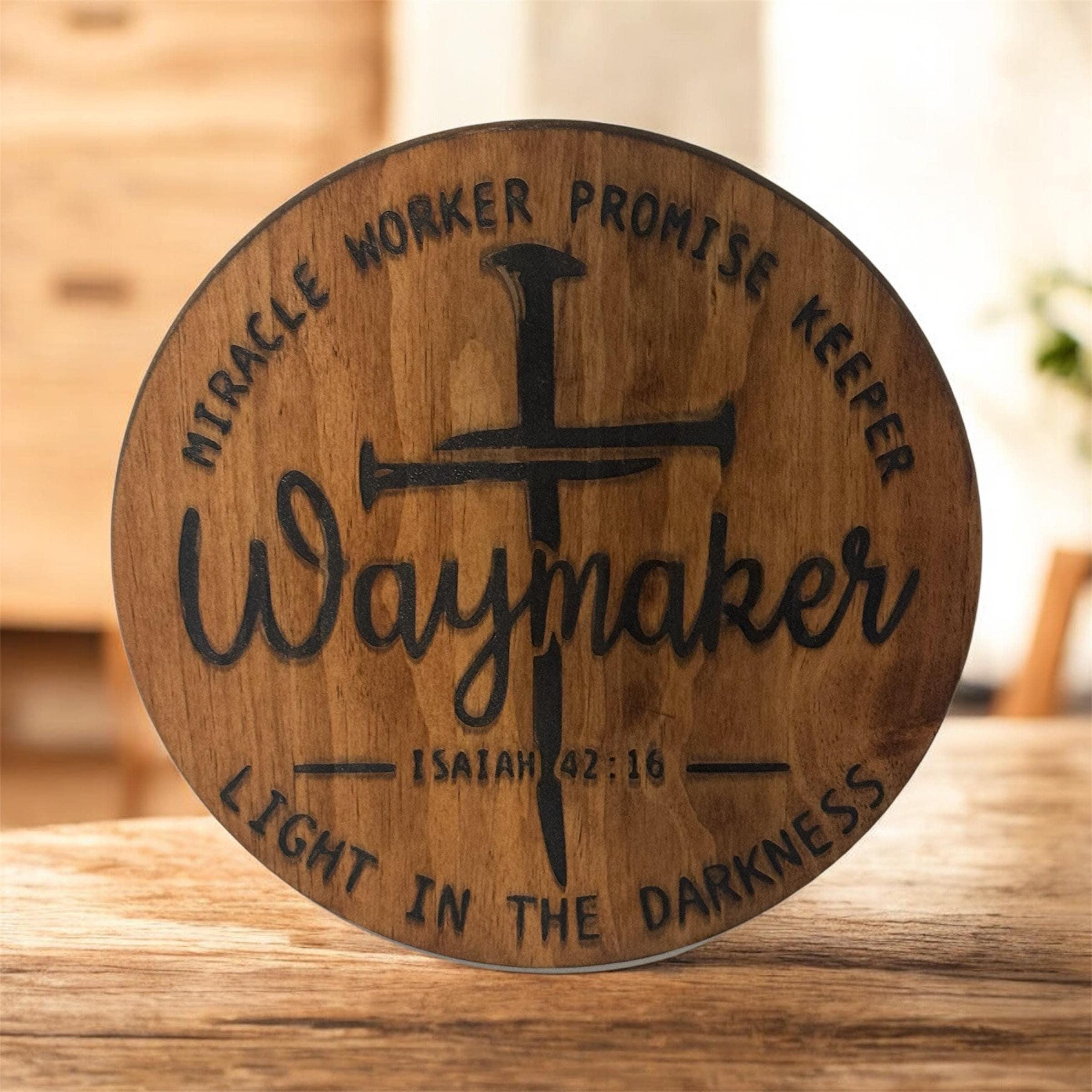 Christian Wall Art — Inspirational Faith Sign