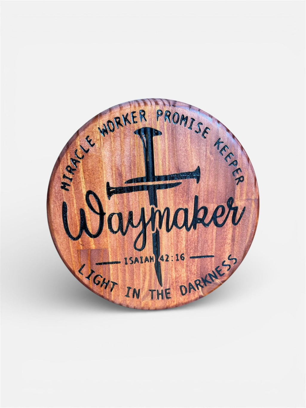 Christian Wall Art — Inspirational Faith Sign