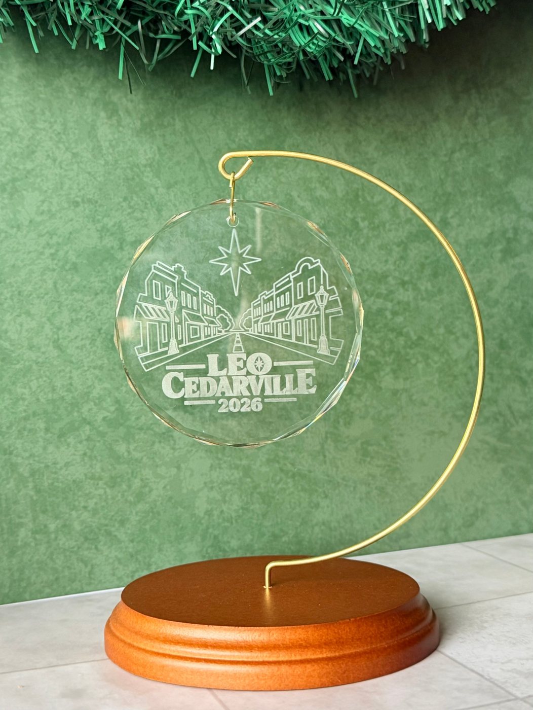 Illuminating Leo 2026 Commemorative Ornament