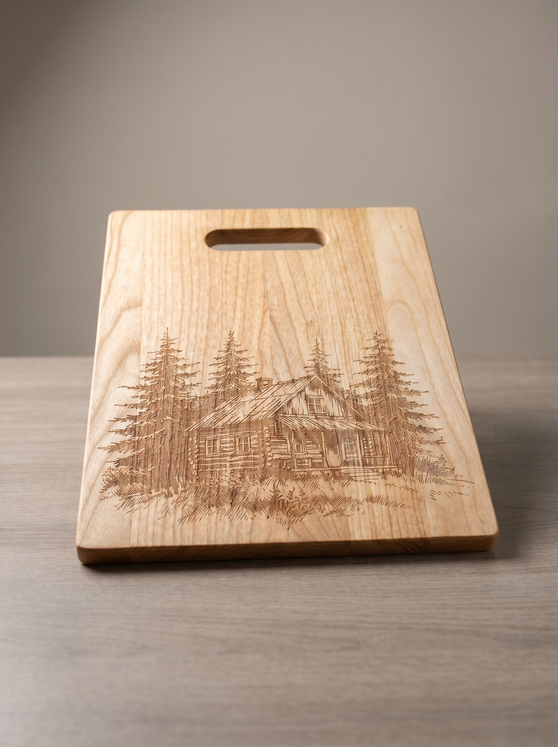 Maple Cutting Board — Rustic Mountain Cabin