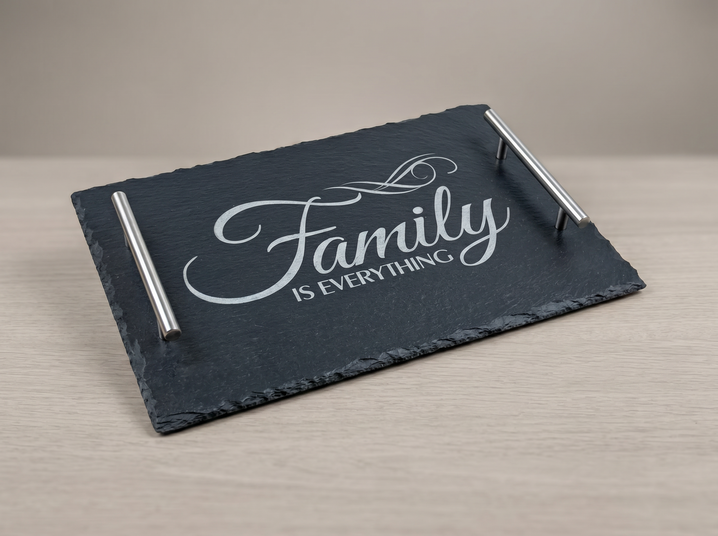 Personalized Slate Tray — Mom & Grandma Gift
