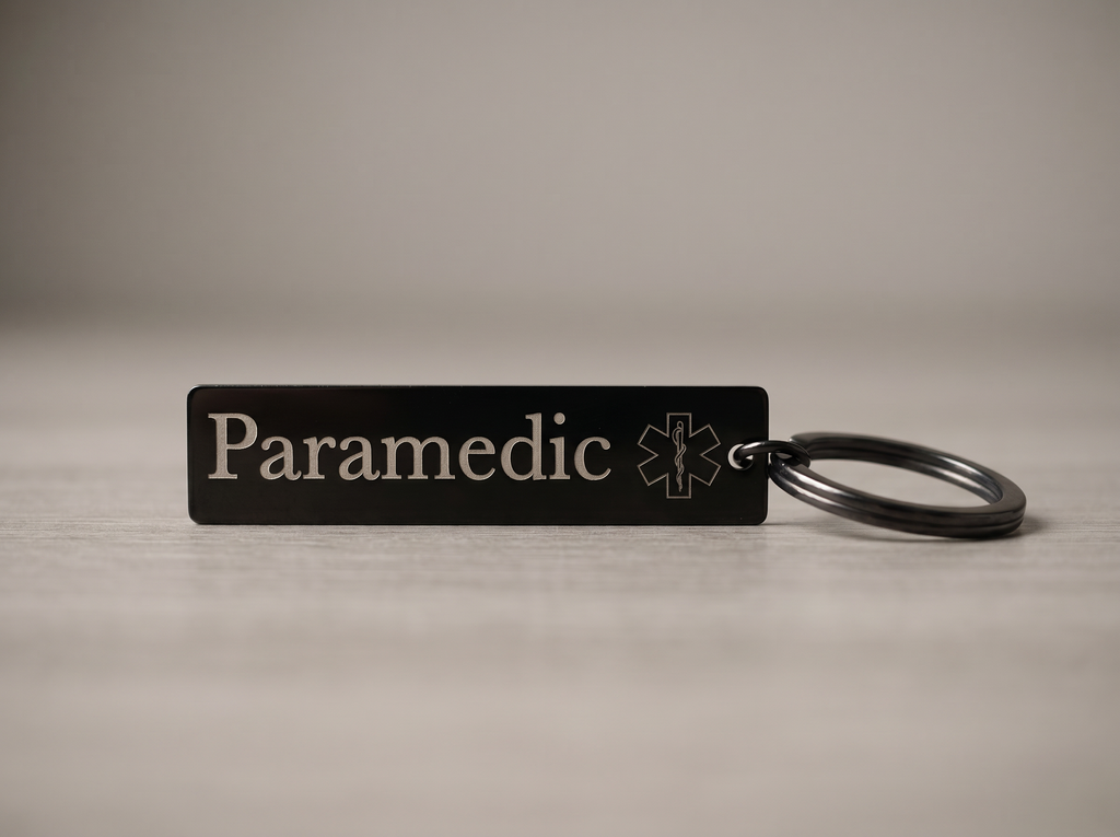 Public Safety Prayer Keychain - Custom Tag