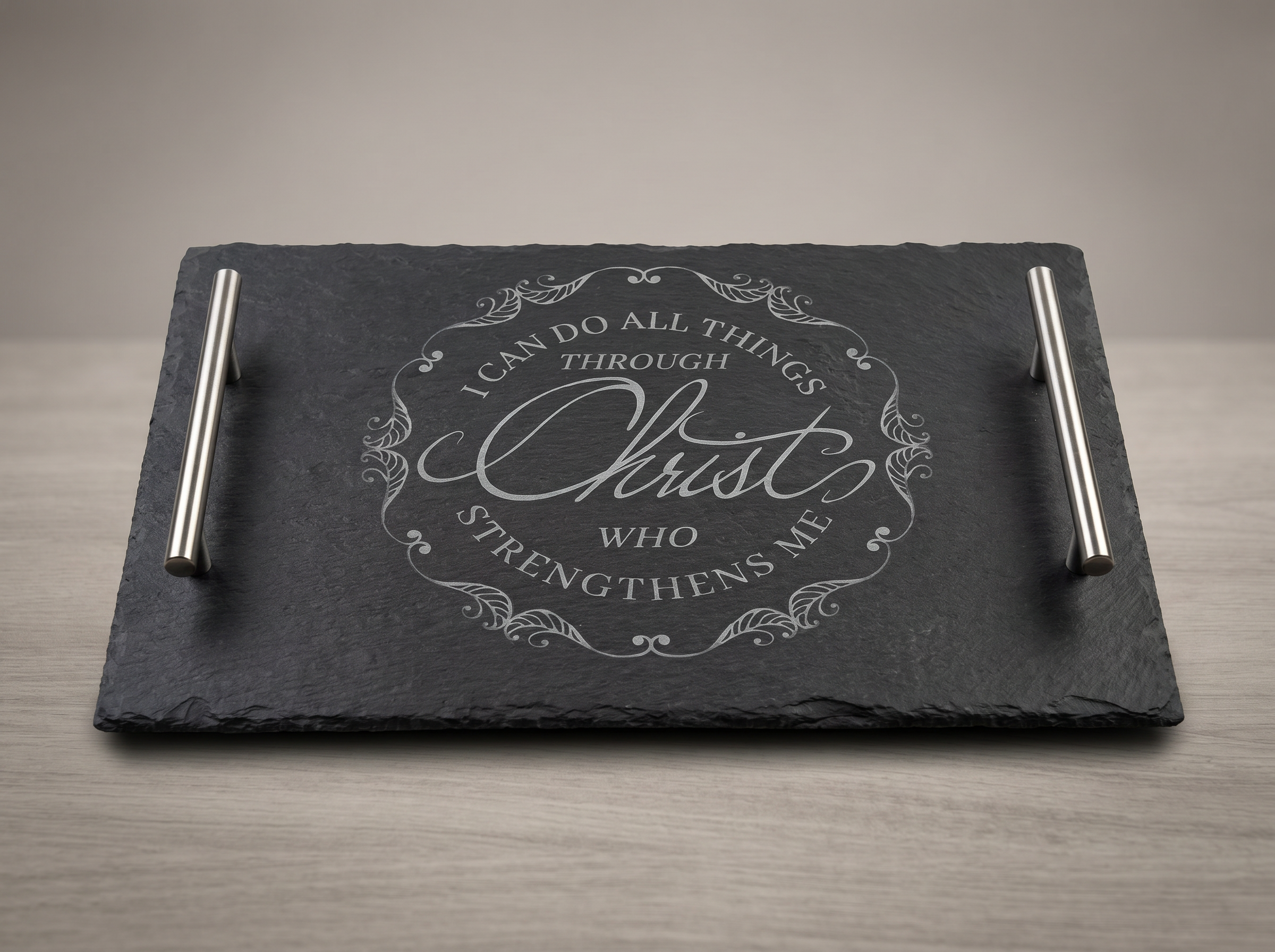 Slate Serving Tray — Inspirational Mom Gift
